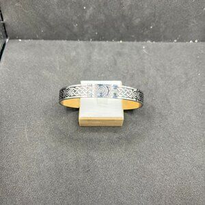 Viking Silver Bangle